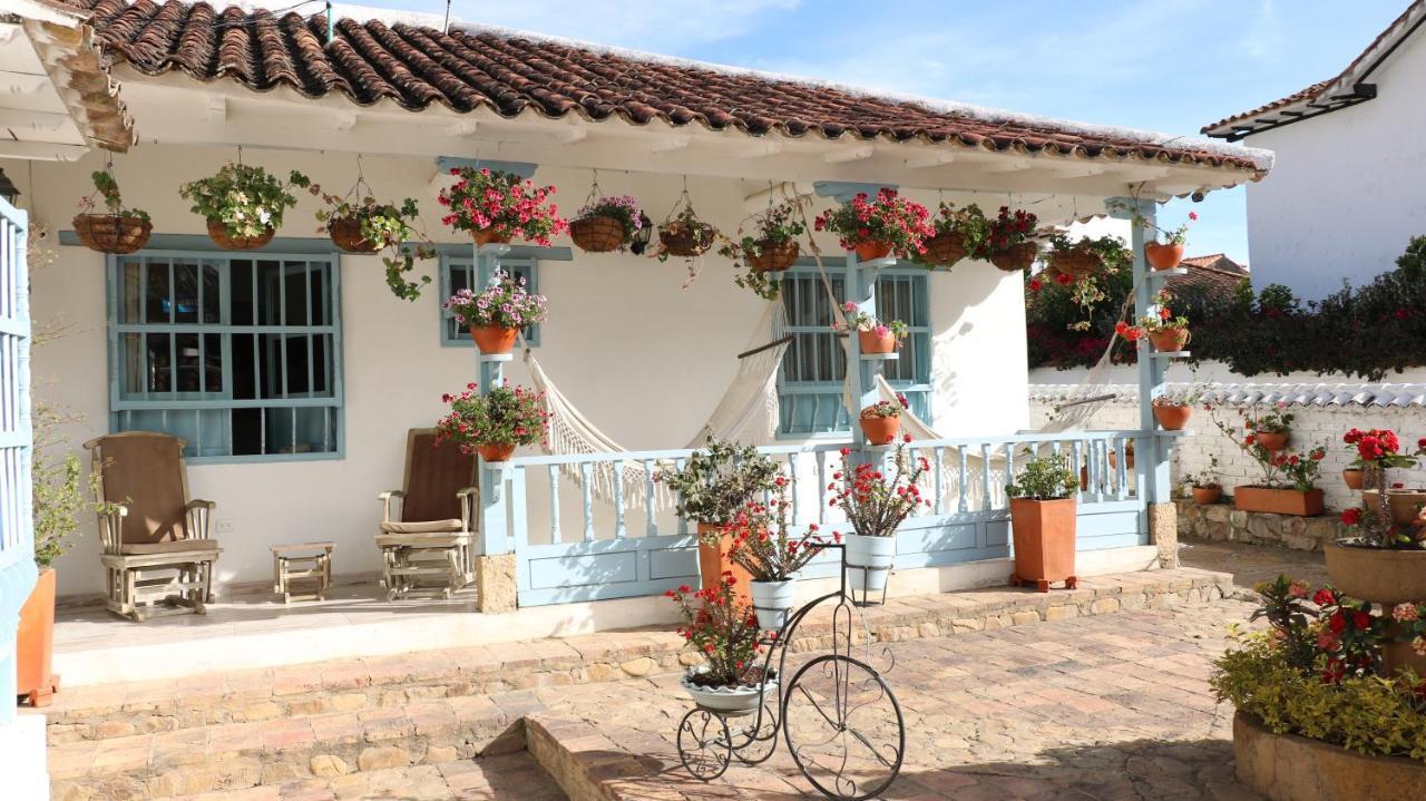 Casa Hotel Santa Helena Boutique Вилья-де-Лейва Экстерьер фото