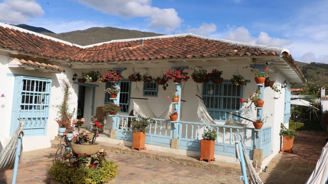 Casa Hotel Santa Helena Boutique Вилья-де-Лейва Экстерьер фото