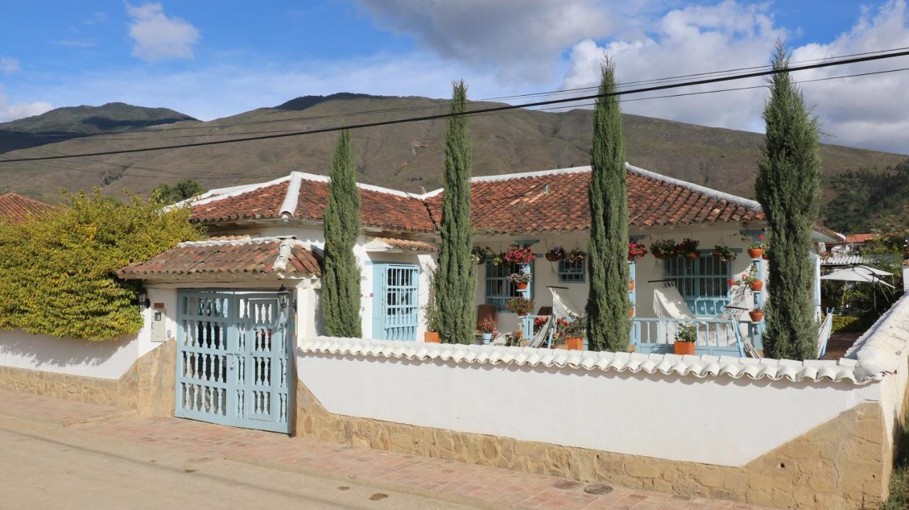 Casa Hotel Santa Helena Boutique Вилья-де-Лейва Экстерьер фото